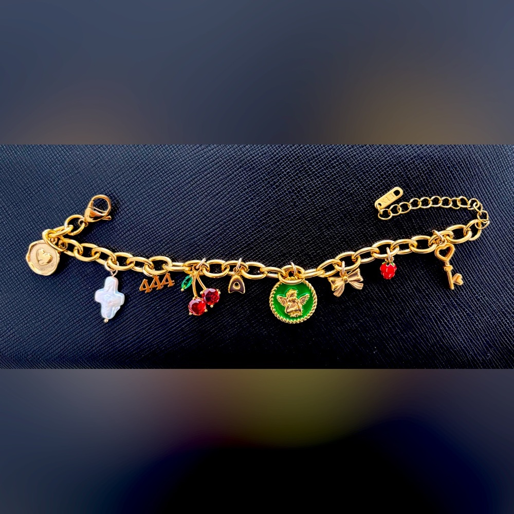 Seabones Jewelry custom charm bracelet